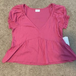 Abound pink blouse